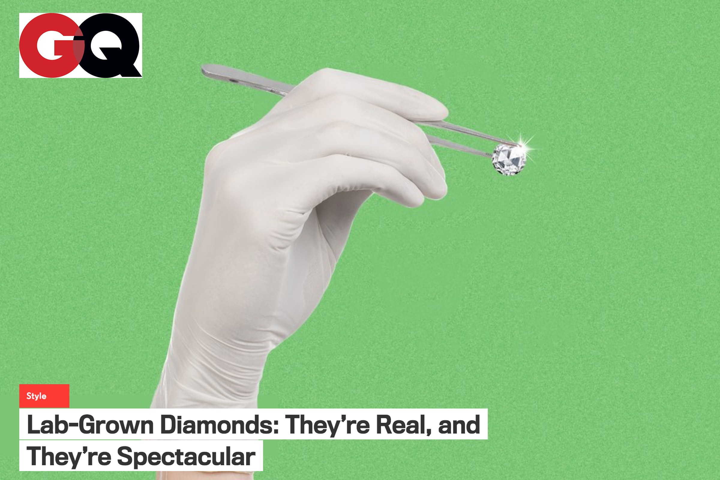 Trendsetter GQ’s Take on Lab-Grown Diamonds