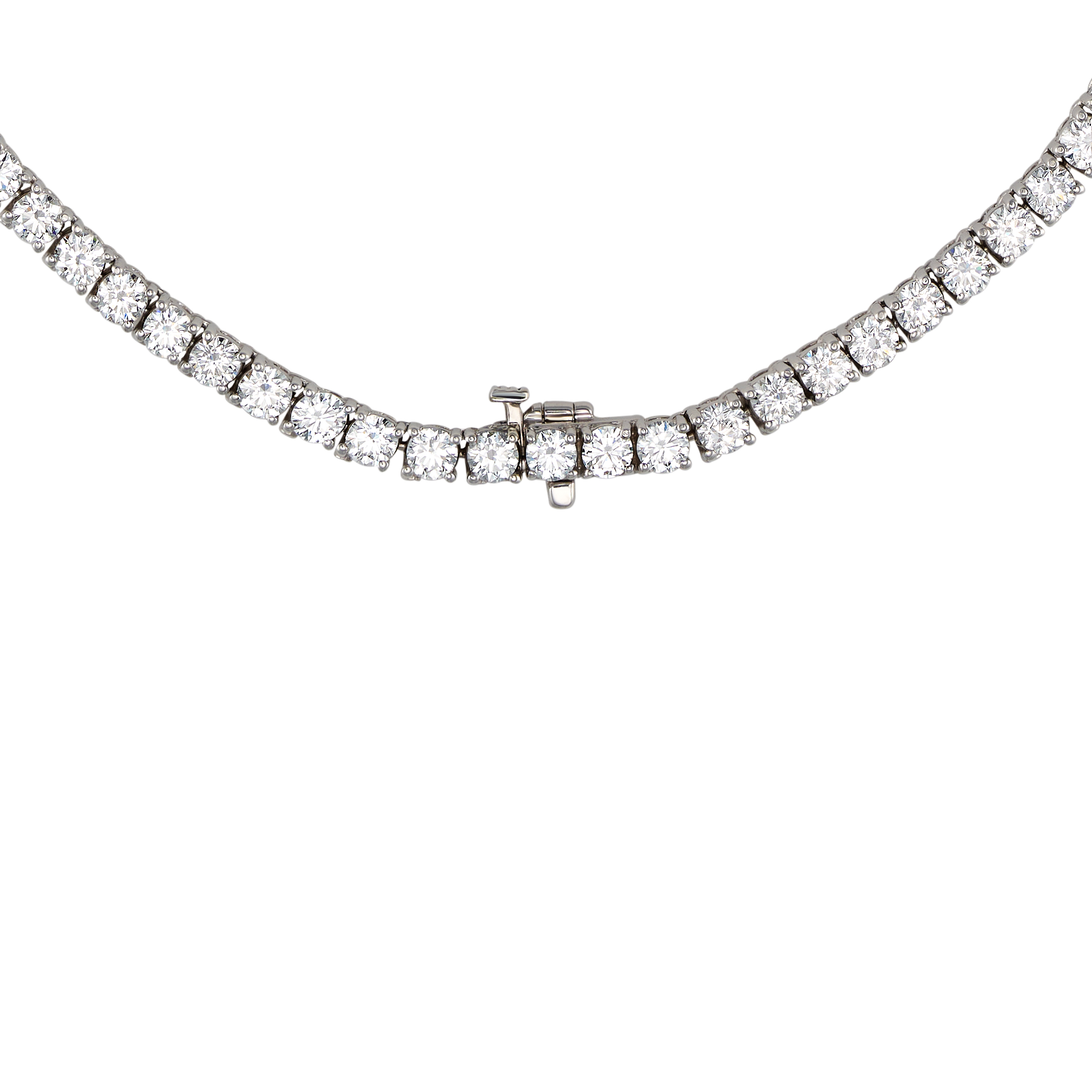 5 CTW Diamond Tennis Necklace